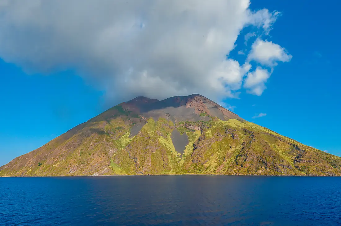 stromboli vulkaan